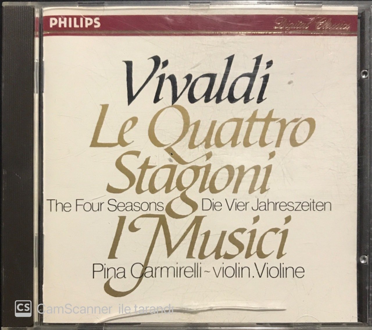 Vivaldi The Four Seasons Le Quatro Stagioni CD