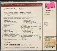 Vivaldi The Four Seasons Le Quatro Stagioni CD
