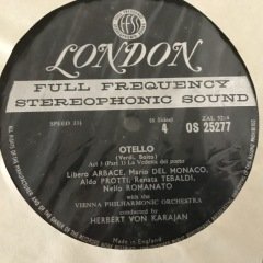 Verdi Otello 3 LP Klasik Box Set Plak