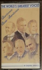 The World's Greatest Voices Baritones Bass-Baritones Kaset