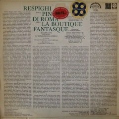 Antonio Pedrotti Respighi Pini Di Roma LP Plak
