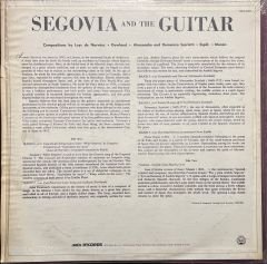 Segovia And The Guitar LP Plak