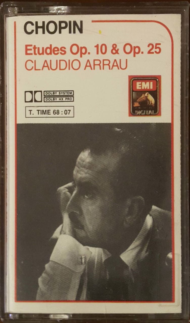 Chopin Claudio Arrau Kaset
