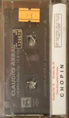 Chopin Claudio Arrau Kaset