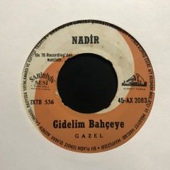 Nadir Gidelim Bahçeye 45lik plak