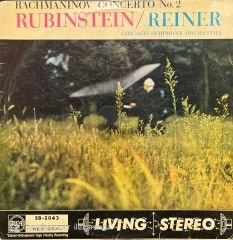 Rubinstein Reiner Rachmaninov Concerto No.2 LP Plak