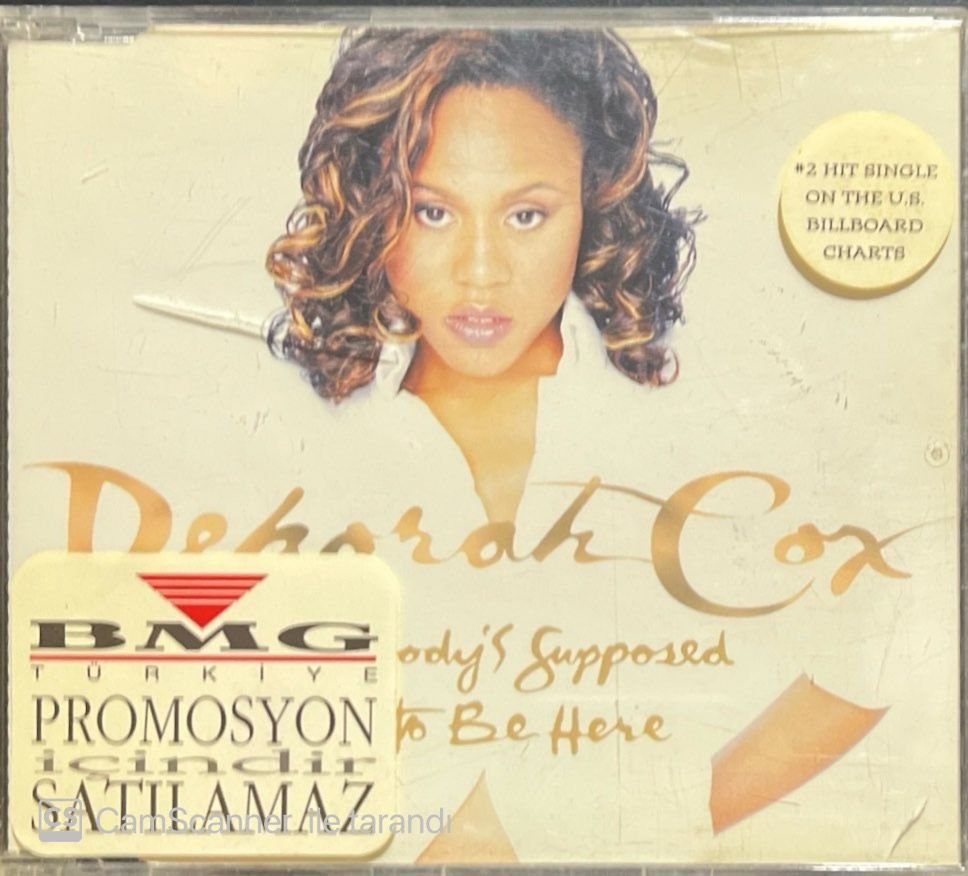Deborah Cox Nobody's Supposed To Be Here Maxi Single CD
