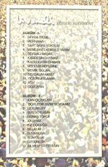 Kaset Livaneli Efsane Konserler Double Kaset