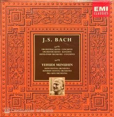 Yehudi Mehunin J.S. Bach 7 CD lik Set