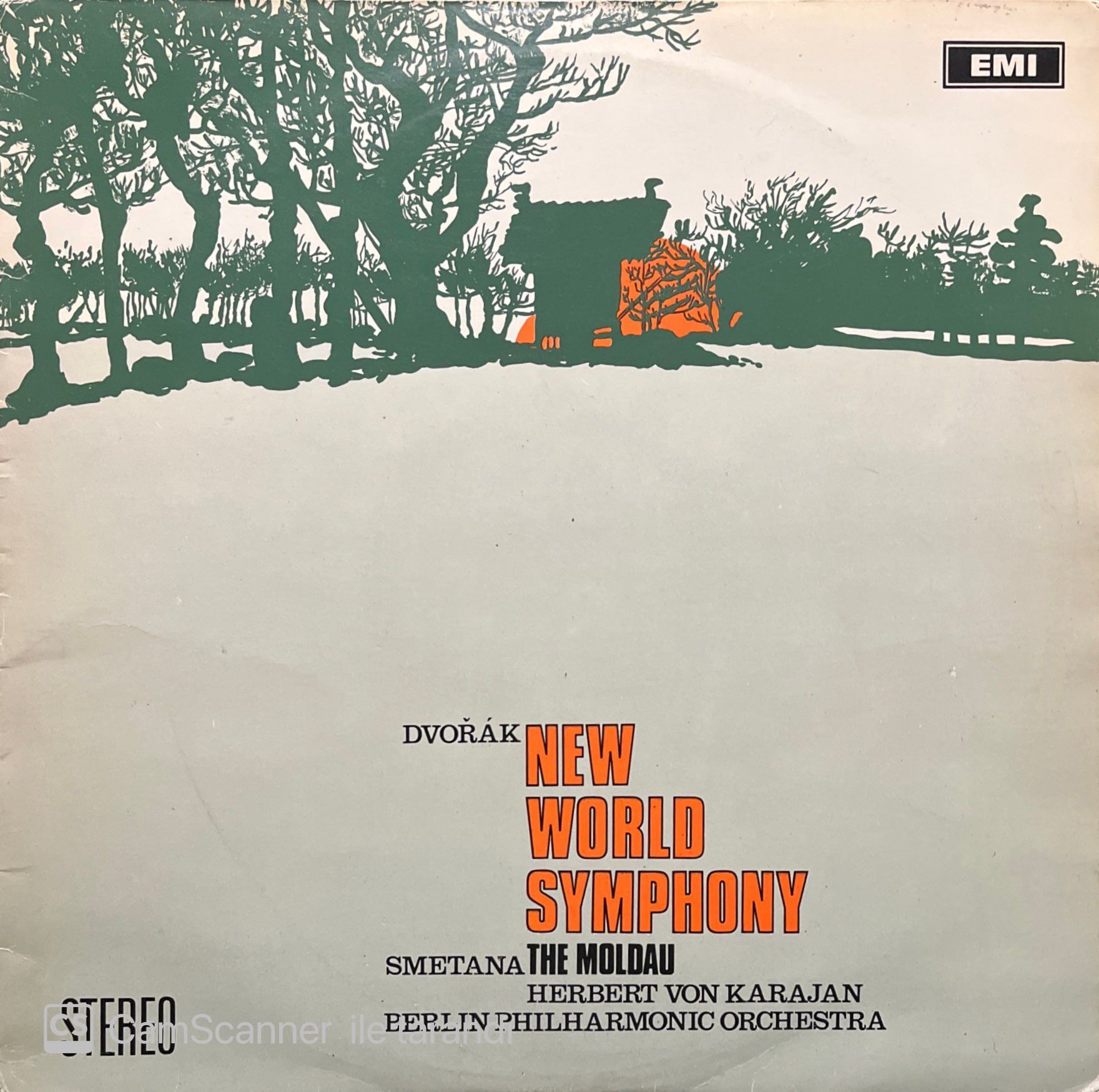 Dvorak New World Symphony LP Plak