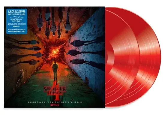 Stranger Things Vol. 4: Soundtrack From The Netflix Series (Limited Edition Red Vinyl) Double LP Plak