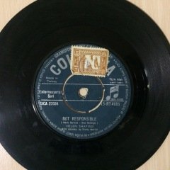 Helen Shapiro Not Responsible 45lik Plak