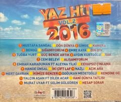 Yaz Hit 2016 Vol.2 Açılmamış Jelatininde CD