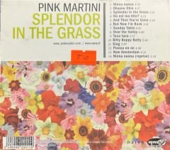 Pink Martini Splendor In The Grass CD