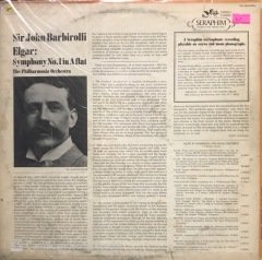 Si John Barbirolli Elgar Symphony No. 1 In A Flat LP Klasik Plak