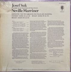 Josef Sulk Neville Marriner Beethoven LP Plak