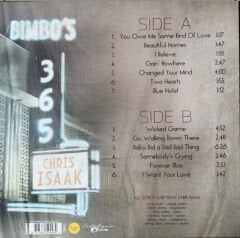 Chris Isaak / Wicked Night 1995 ( Wicked Game - Blue Hotel) LP Plak
