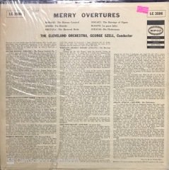 George Szell Merry Overtures LP Klasik Plak