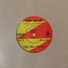 Mary Hopkin Those Were The Days 45lik Plak