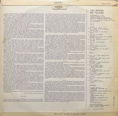 Les Noces De Figaro LP Plak