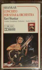 Shankar Concerto For Sıtar & Orchestra Ravi Shankar Kaset