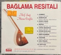 Arif Sağ Musa Eroğlu Bağlama Resitali CD