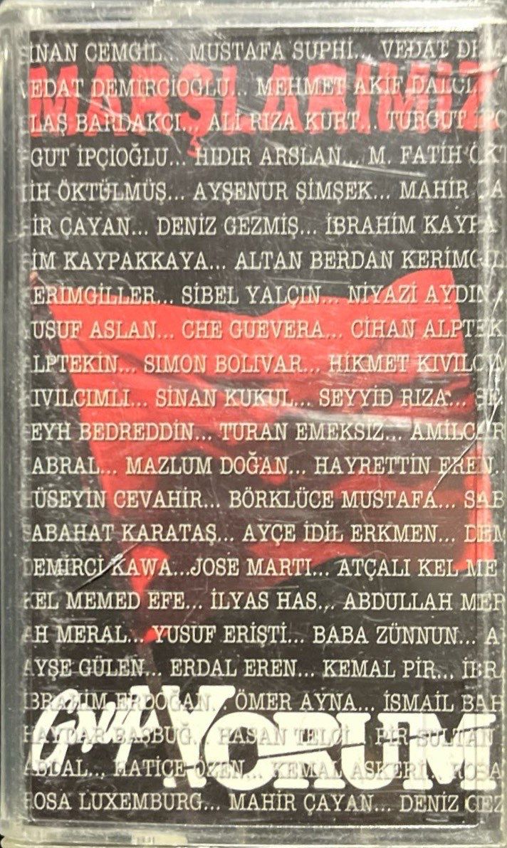Kaset Grup Yorum Marşlarımız Kaset