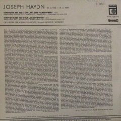 Joseph Haydn Symphony No.103  LP Plak