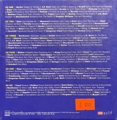 Best Of Classial Chillout 6 CD lik Set