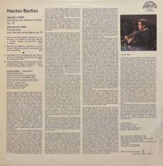 Berlioz Harold En Italie LP Plak
