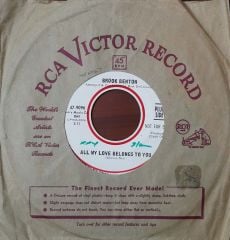 Brook Benton All My Love Belongs To You 45lik Plak