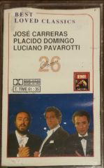 Best Loved Classics 26 Jose Carreras Placido Domingo Luciano Pavarotti Kaset