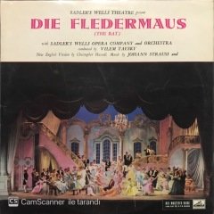 Die Fledermaus The Bat LP Klasik Plak