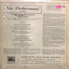 Die Fledermaus The Bat LP Klasik Plak