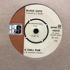 Black Cats A Chili Pum 45lik Plak