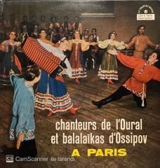 Chanteurs De L'oural A Paris LP Plak