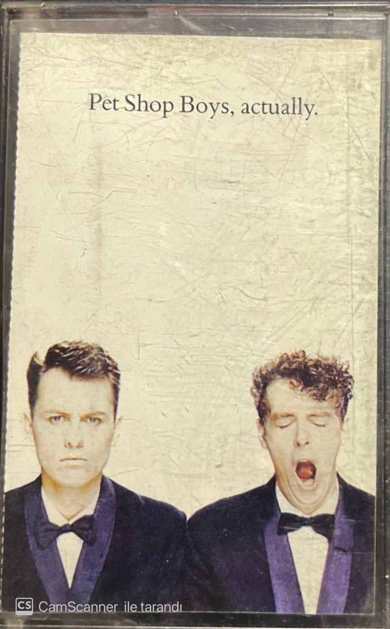 Pet Shop Boys Actually Kaset