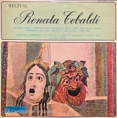 Renata Tebaldi Recital LP Plak
