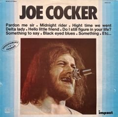 Joe Cocker Pardon Me Sir LP Plak
