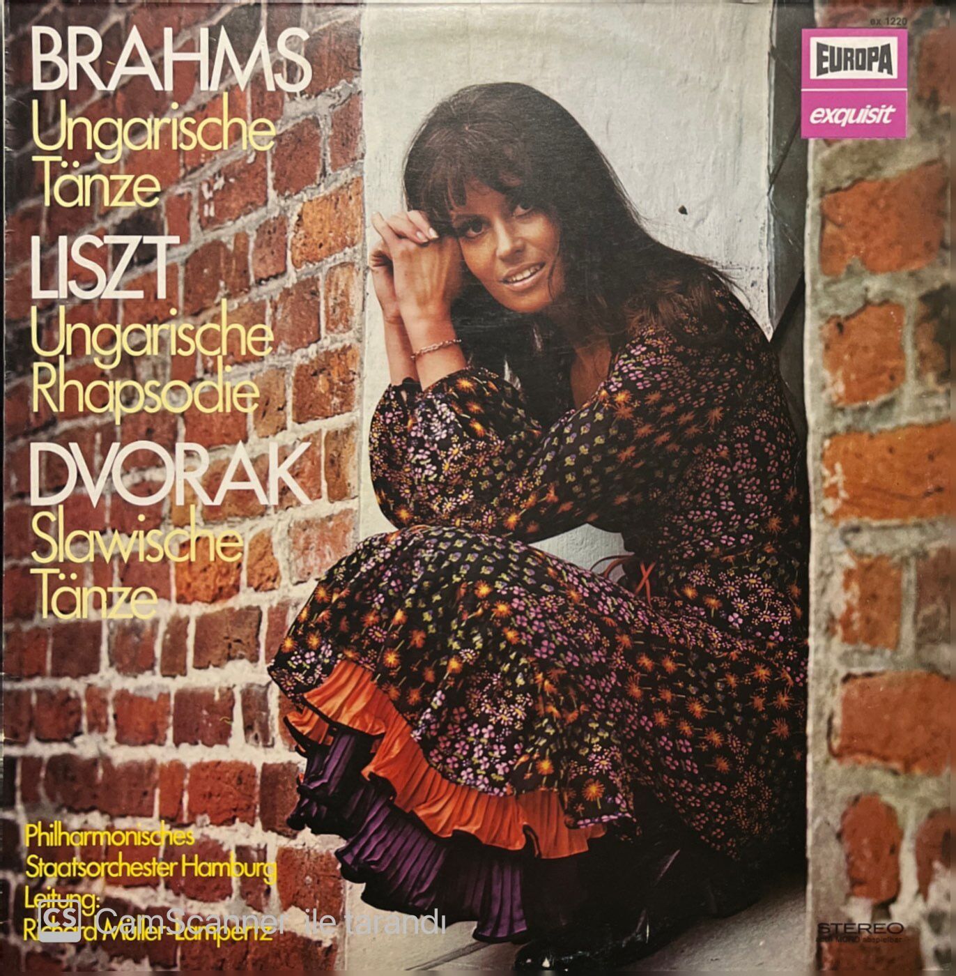 Brahms Liszt Dvorak LP Plak
