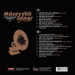 Müzeyyen Senar Yayınlanmamış Şarkılar 2 LP Plak