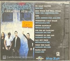 Metallica Greatest Hits Blue Jean CD Rom CD