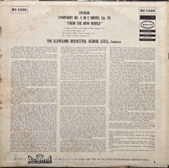 Dvorak Symphony No. 5 LP Plak