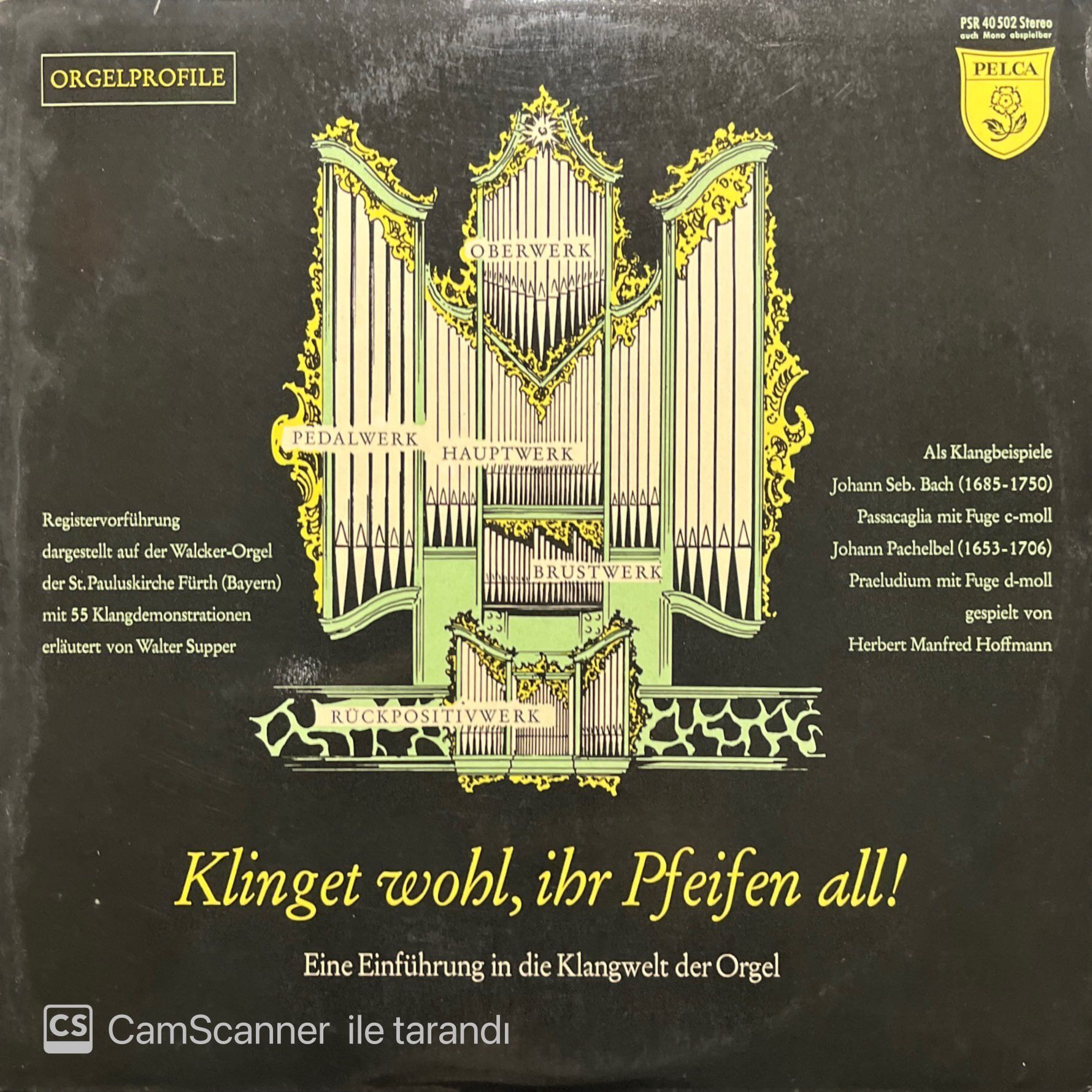 Klinget Wohl, Ihr Pfeifen All LP Plak