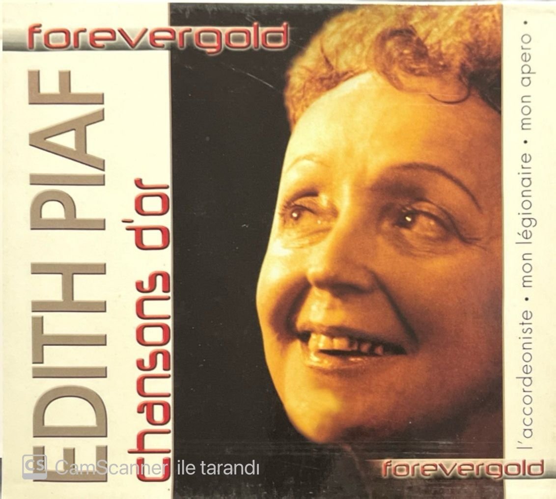 Edith Piaf Forevergold Chansons D'or CD