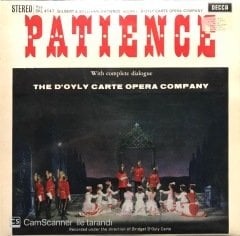 Gilbert And Sullivan Patience 2 Plaklık Set LP Klasik Plak