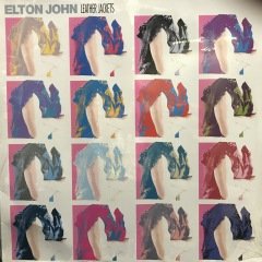 Elton John Leather Jacket Açılmamış Ambalajında Dönem Baskı LP Plak