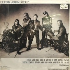 Elton John Leather Jacket Açılmamış Ambalajında Dönem Baskı LP Plak