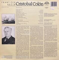 Frantisek Kozik Cristobal Colon LP Plak