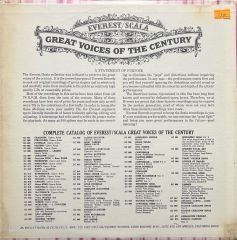 Magda Olivero Great Scenes From Puccini's Turandot LP Plak